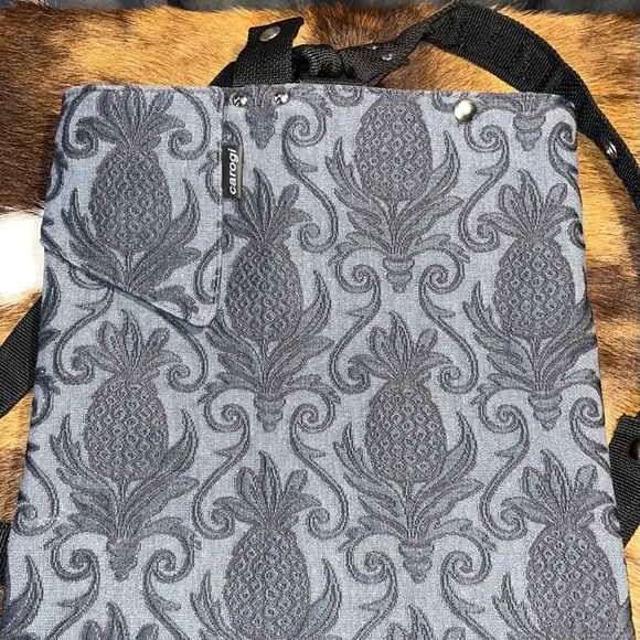 Carson Rogers Handbags - Carogi Pineapple Pattern Adjustable Backpack Bag